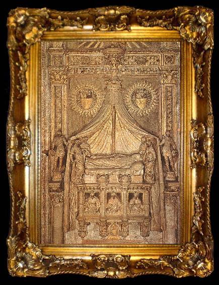 framed  BREGNO, Antonio Monument of Francesco Foscari fgd, ta009-2